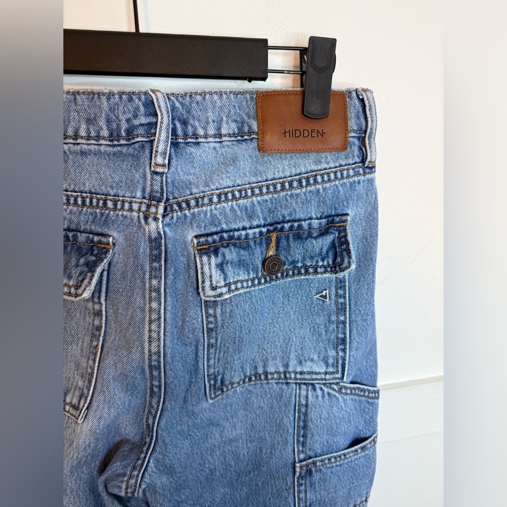 Hidden Logan Dad Distressed Carpenter Jeans - Picture 9 of 9